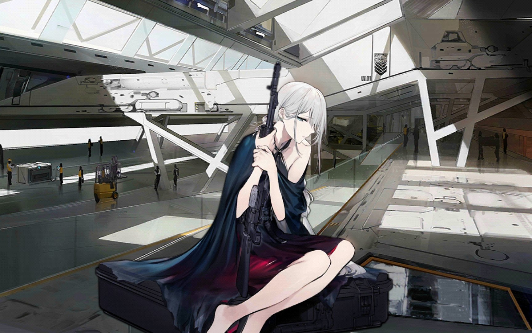 《少女前線》忤逆小隊(an-94和ak-12)的切磋(an94視角)