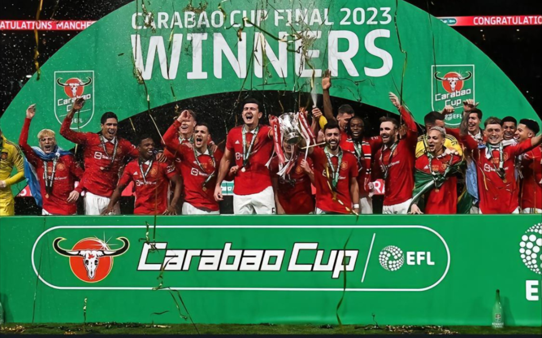 曼联夺冠有趣时刻,曼联也有摇子?