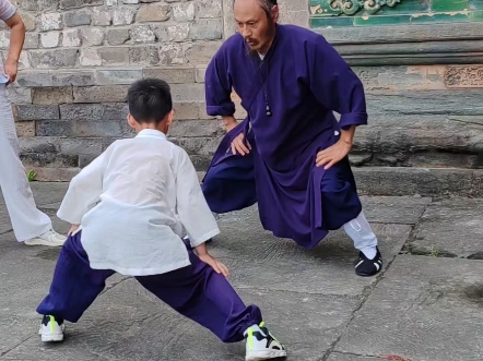 基本功练习,一日练一日功,一日不练,十日空.#道家养生 #修心修行 #武当武术 #传统功夫 #基本功练习 @武当山哔哩哔哩bilibili