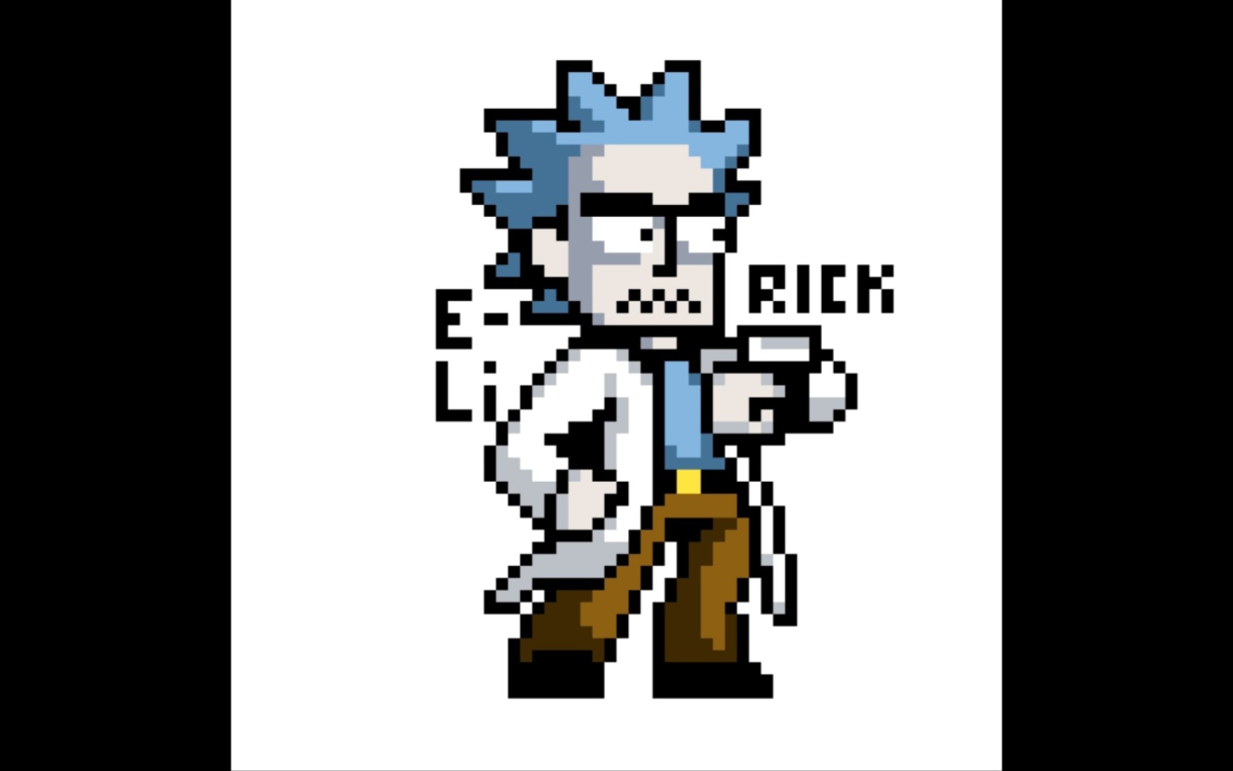 [瑞克像素画]wubba lubba dub dub!(快速过程)