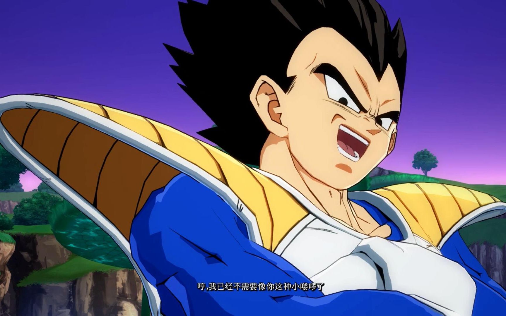 七龙珠赛亚人贝吉塔vs那巴输了就已经没有利用价值了
