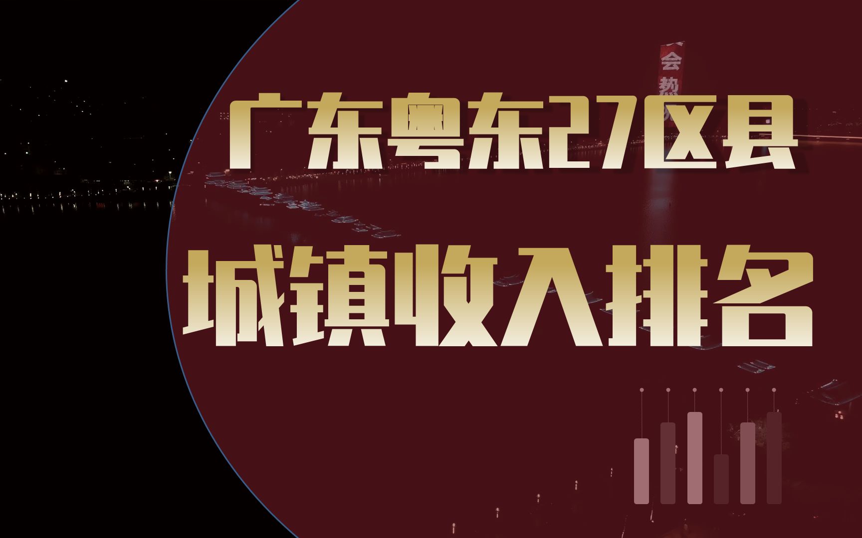 广东粤东27区县城镇年人均收入,汕头、潮州、揭阳、梅州都什么水平?哔哩哔哩bilibili