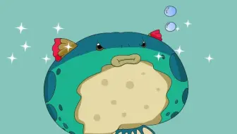 你见过最小的淡水河豚巧克力娃娃吗 粤语英语双语科普看看大眼萌的小心机 哔哩哔哩 Bilibili