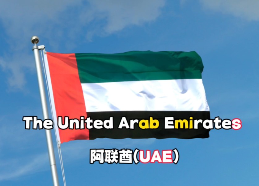 第23国 阿联酋 The United Arab Emirates UAE哔哩哔哩bilibili