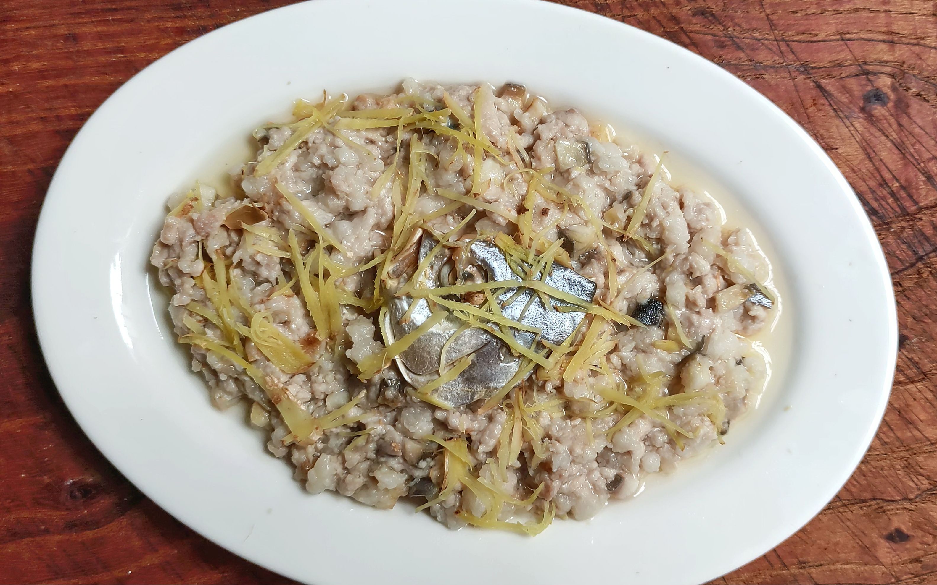 咸鱼蒸肉饼,风味上佳下饭菜,但饭店渐渐少做