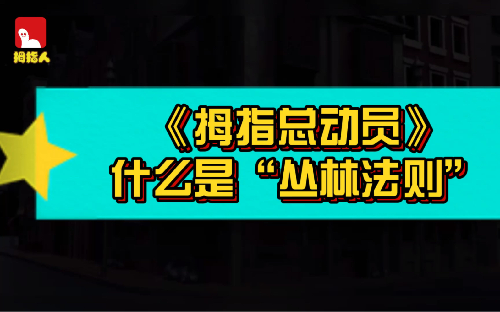 什么是“丛林法则”哔哩哔哩bilibili