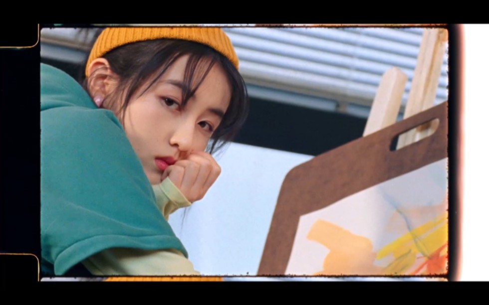 张子枫代言newbalance妹妹好酷