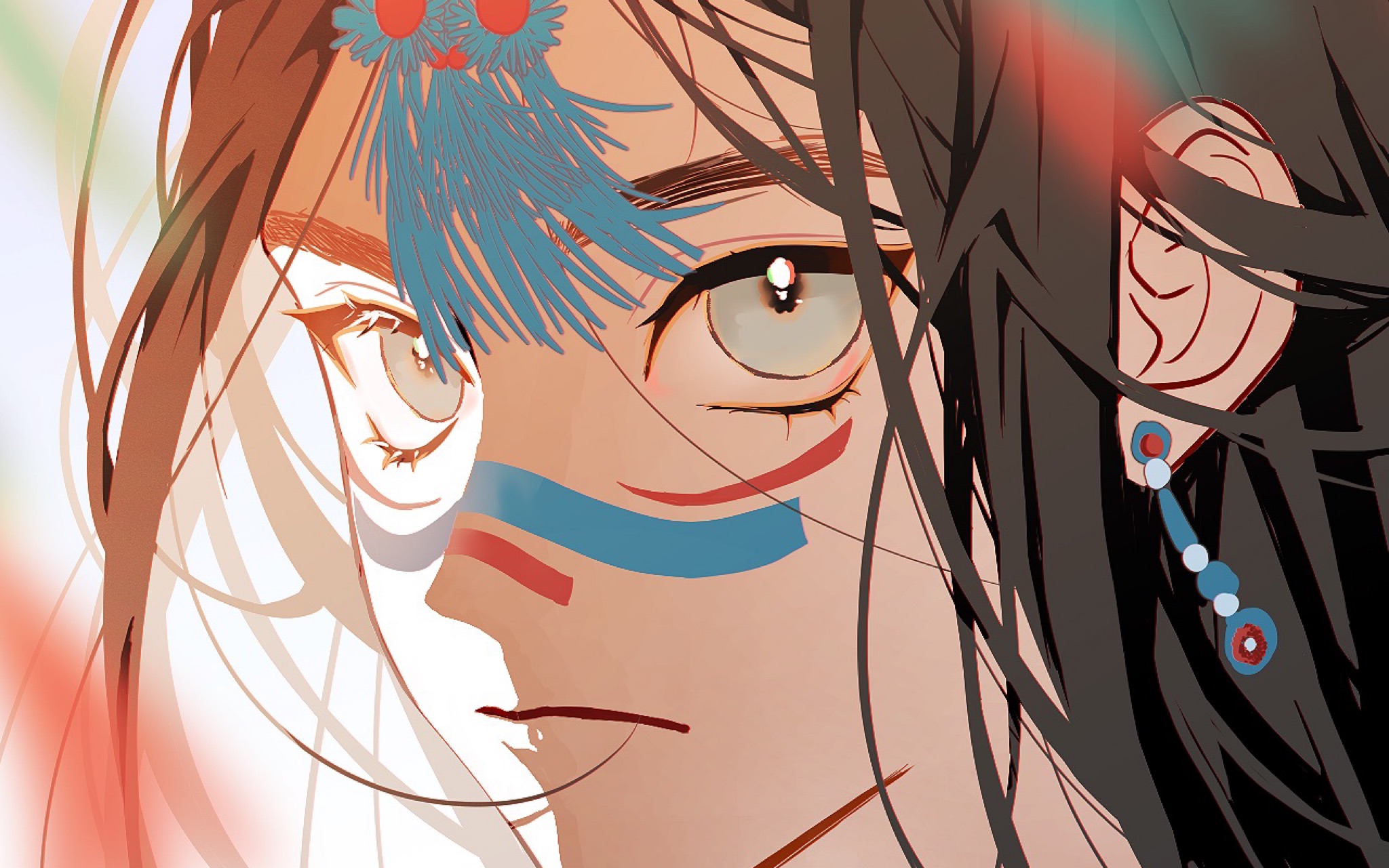 【绘画过程/csp录屏】赫赫炎炎