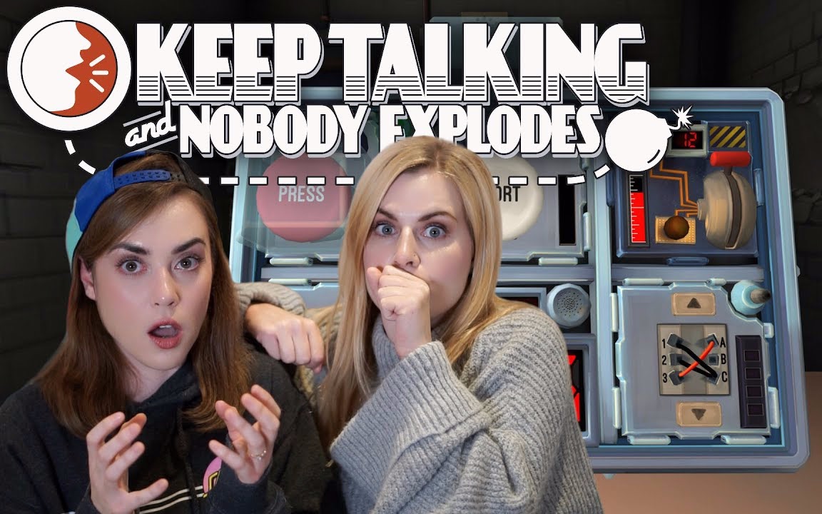 【肉家】20181126Couple Plays KEEP TALKING & NOBODY EXPLODES!哔哩哔哩bilibili