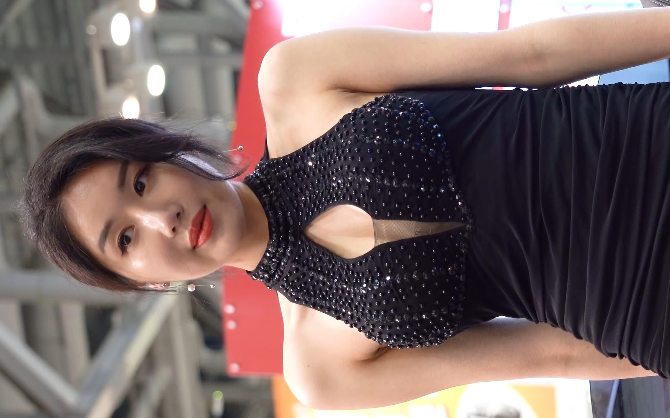 4k黑天鹅jominji赵敏智2019釜山二手车博览会4k高清现场