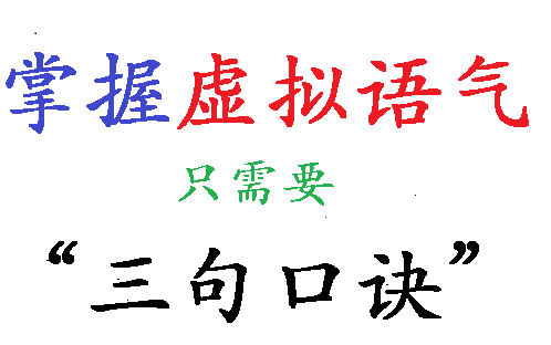 三句口诀掌握虚拟语气 英语语法的重大突破 看这里 再也不用为多变的形式犯愁了哔哩哔哩bilibili