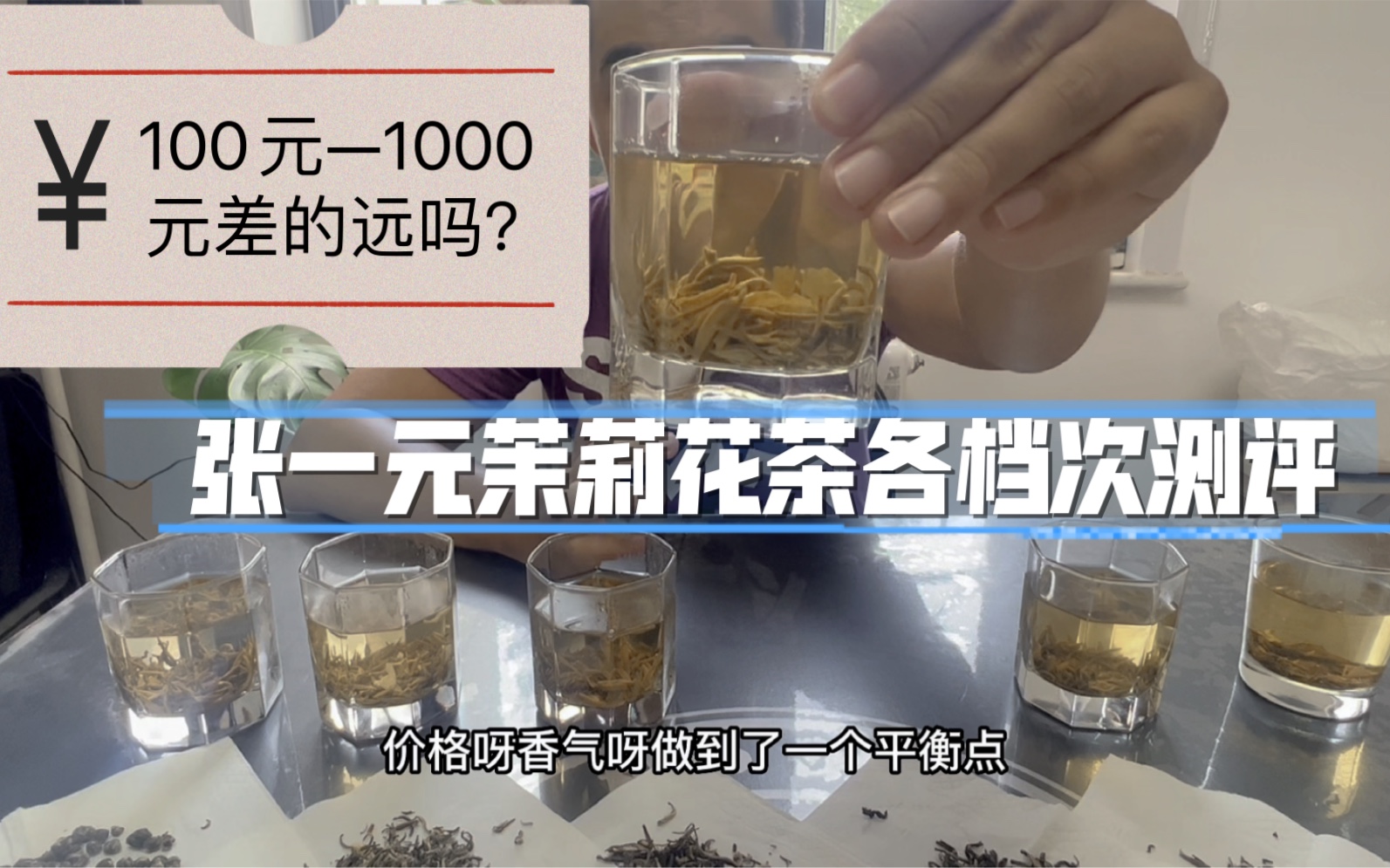 [图]北京张一元茉莉花茶测评，从100元到1000元的区别在哪里？越贵越好喝吗？