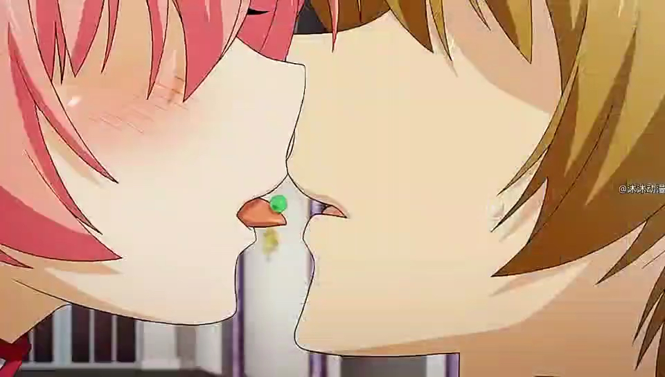 "动漫中的超甜亲亲瞬间"