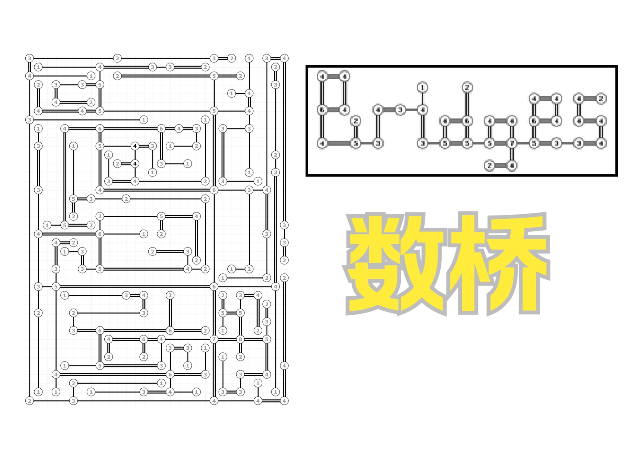 8.2 数桥puzzle bridges 谜题