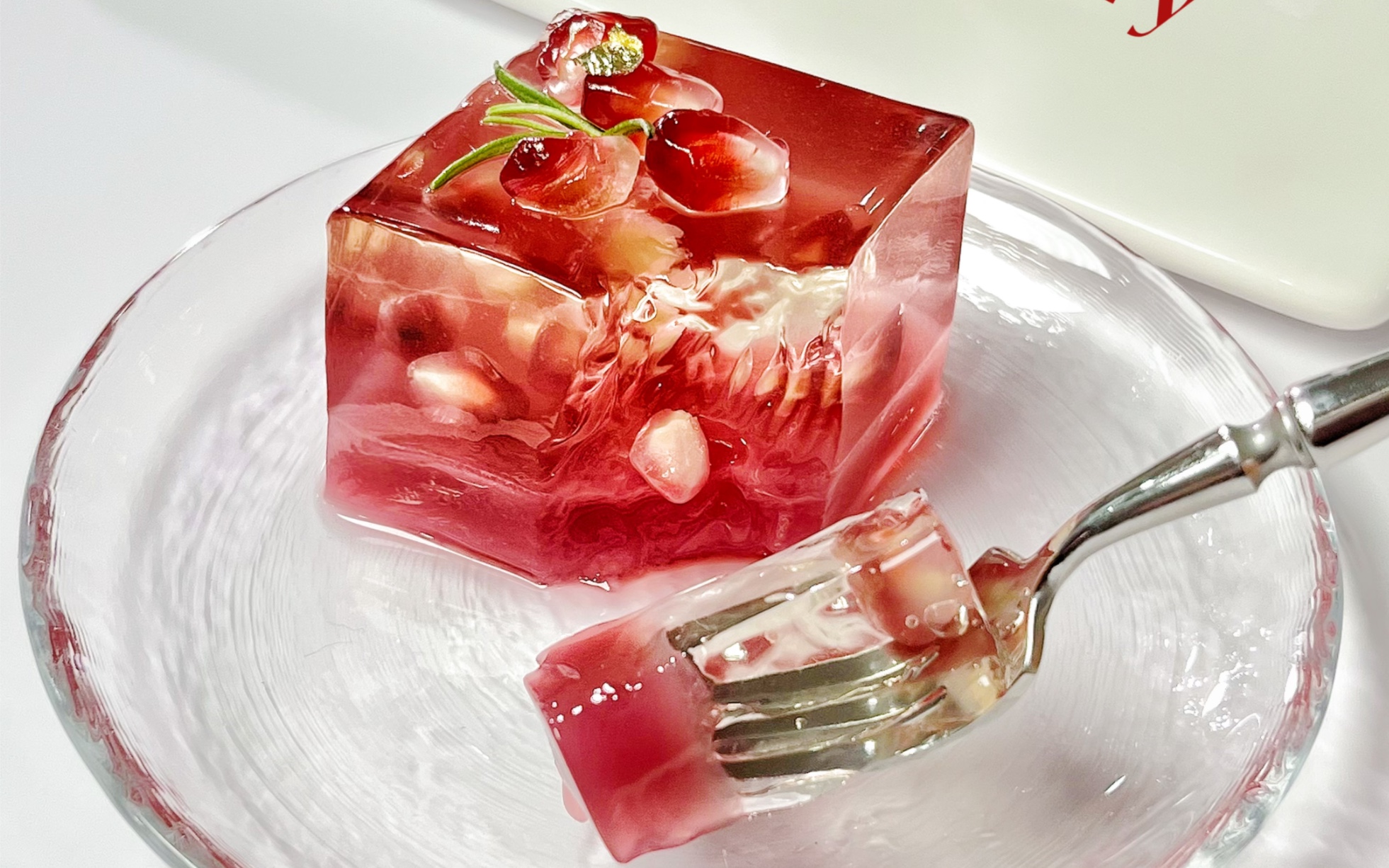 红宝石石榴果冻78果香与茶香交织00太绝了(配方在最后哦～)