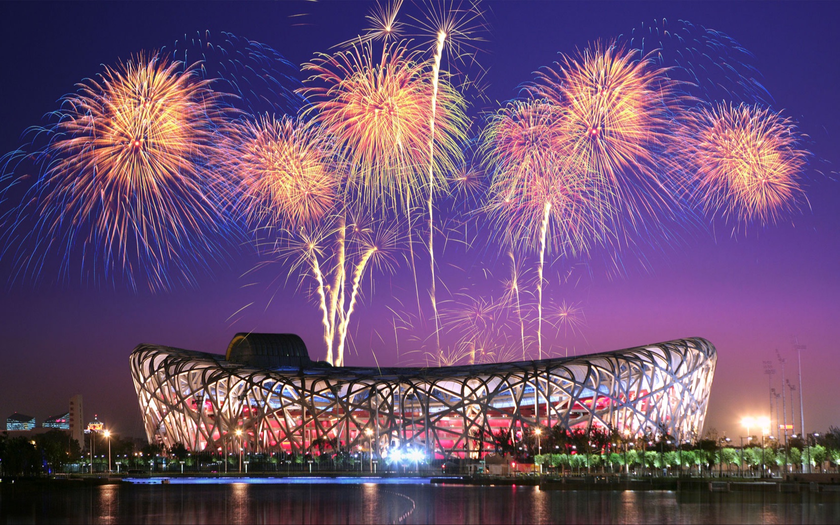 北京奥运会背景图片