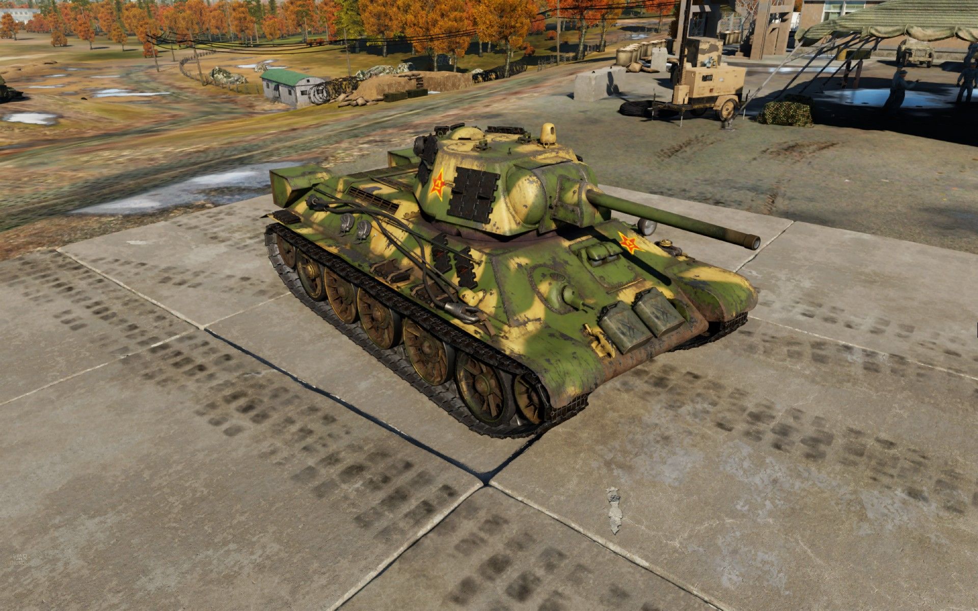 war thunder 战争雷霆 t-34-76 历史模式 8杀