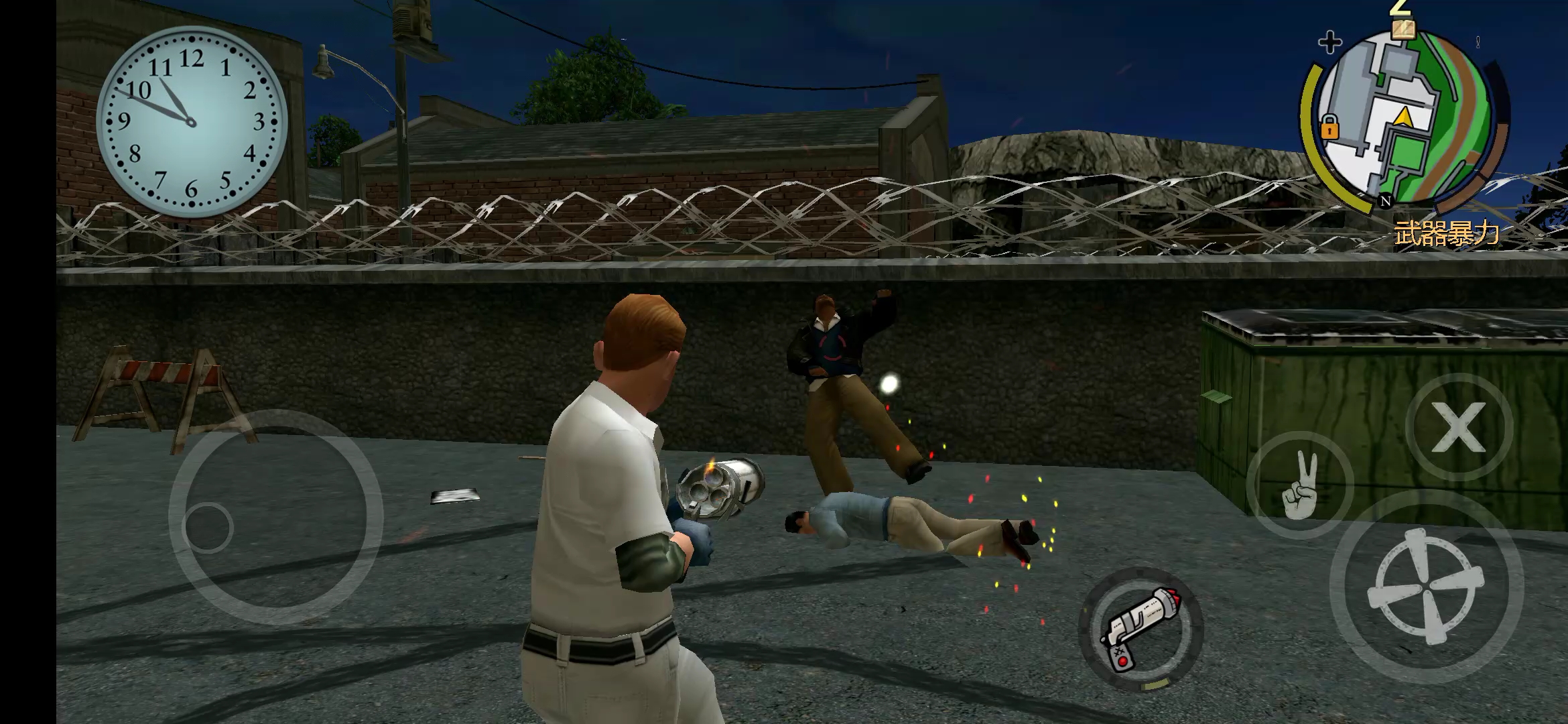 恶霸鲁尼手机版,当吉米暴打流氓.