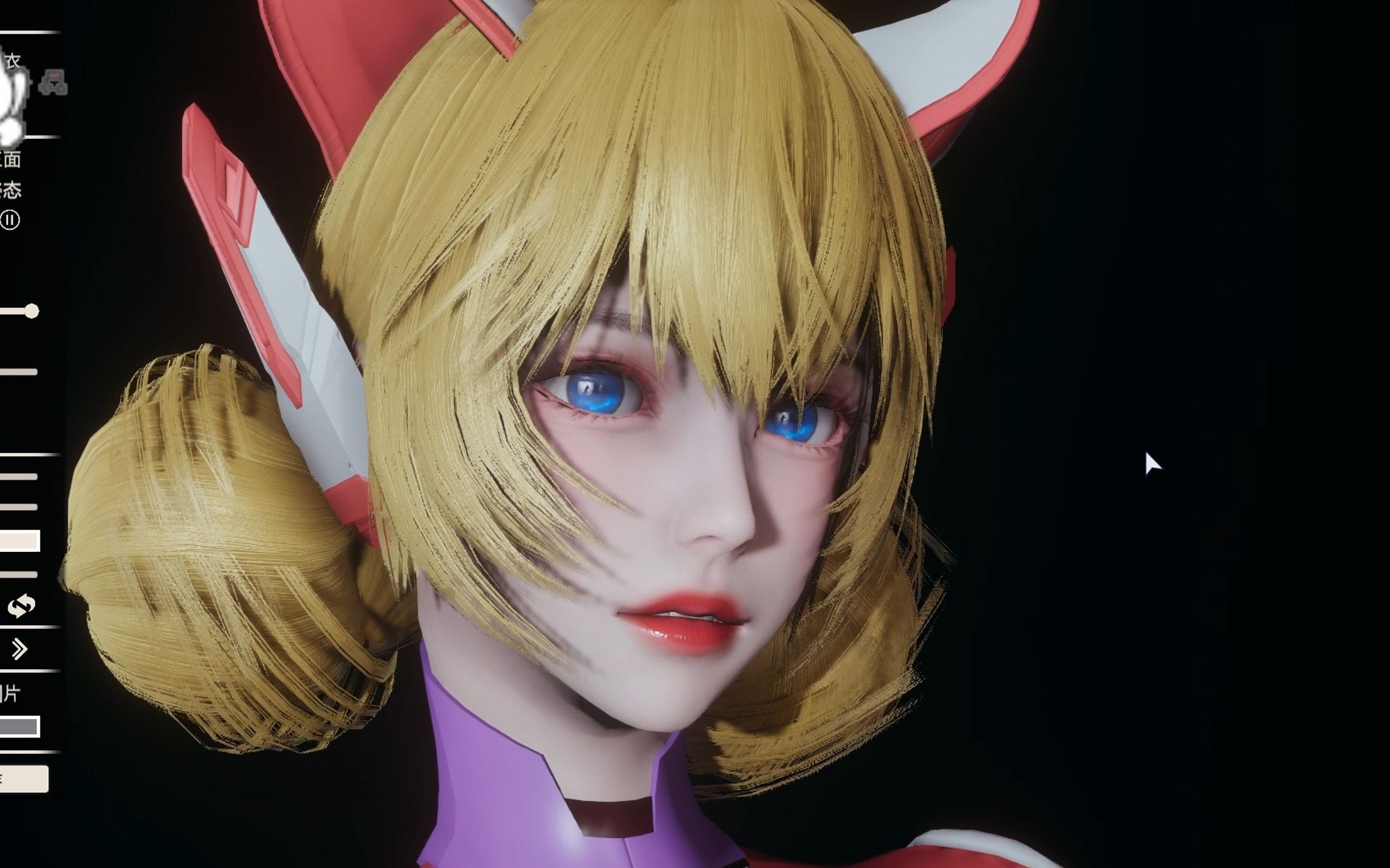 王者荣耀-妲己时之彼端人物卡 hs2