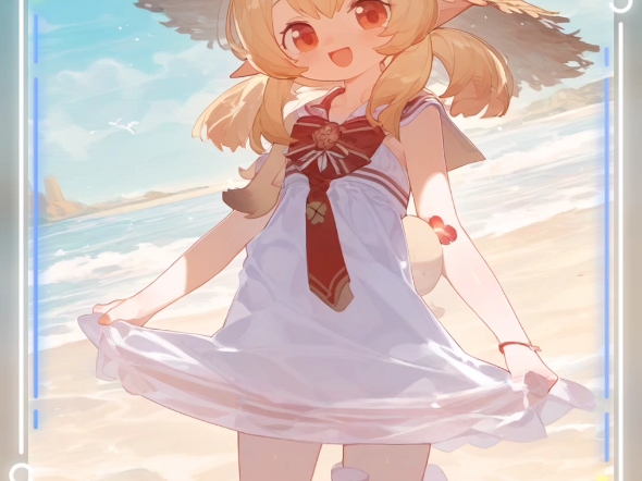 【原神】典藏相册系列22之泳装可莉