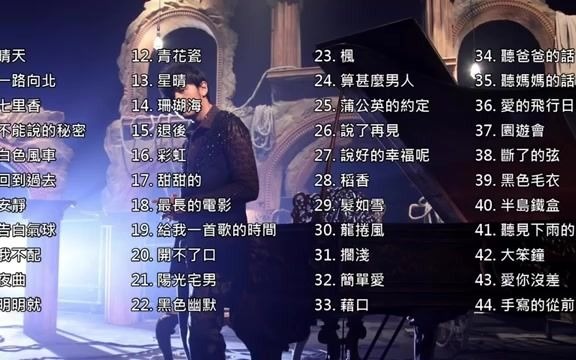 [图]周杰伦经典情歌精选 Jay Chou Best songs collection (Audio)杜比音效|原盘