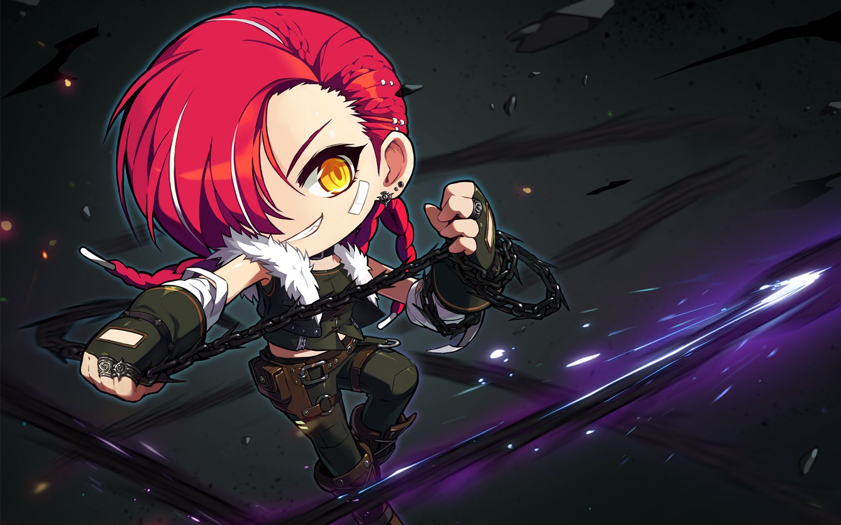 gmsr 卡德娜 solo 威尔_哔哩哔哩bilibili_冒险岛_第一视角