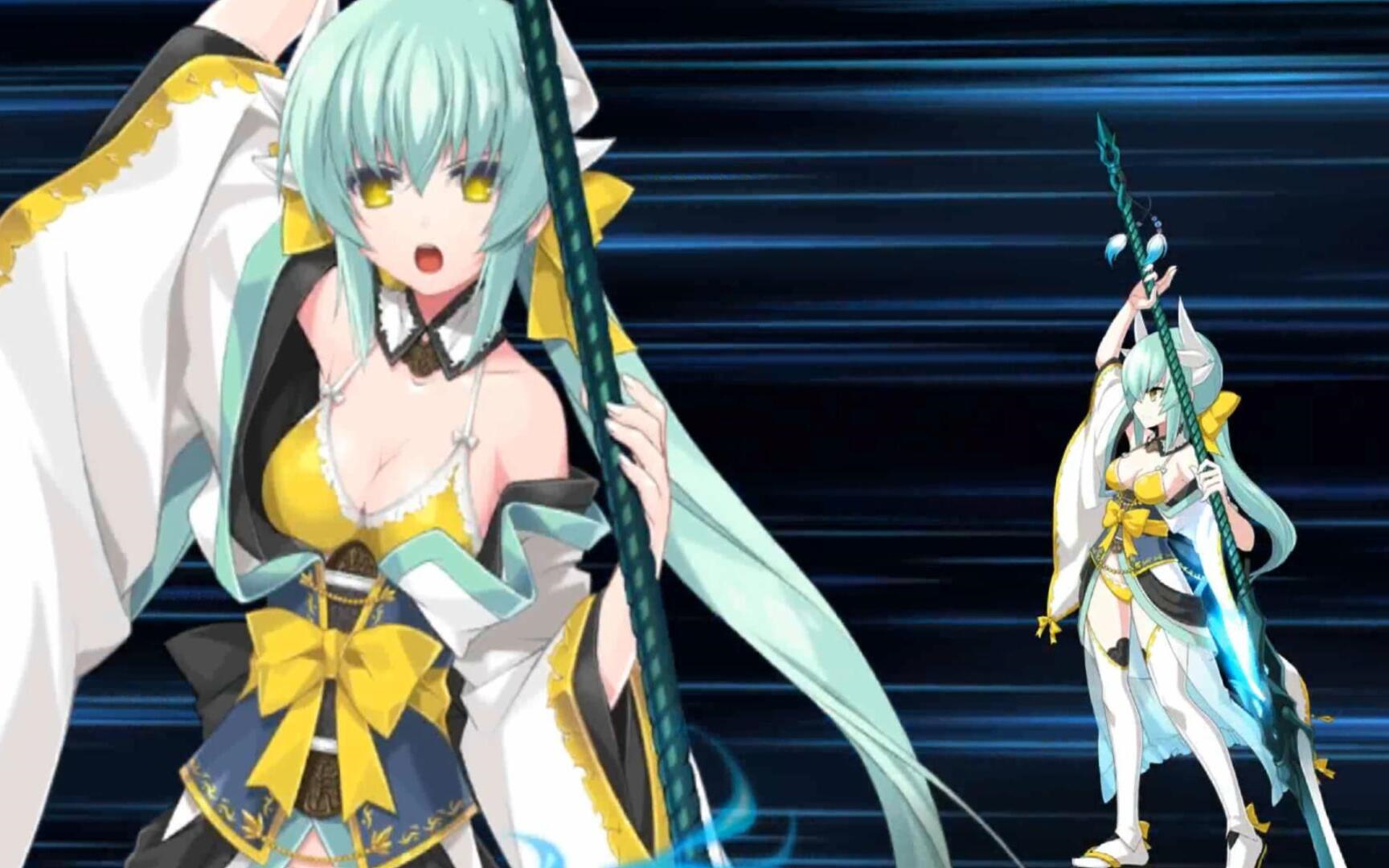 [fgo]清姬(lancer)宝具演示