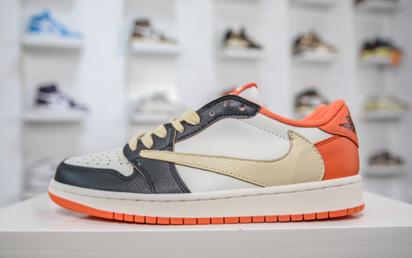 nk air jordan 1 low og sp"shattered backboard"aj1乔丹一代"ts联名