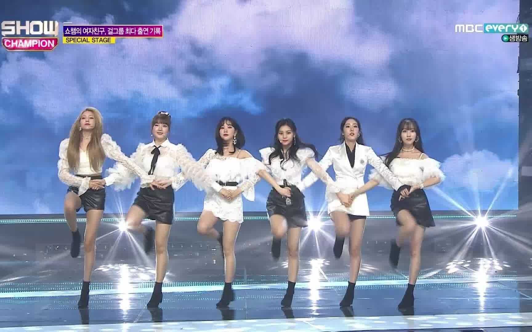 [图]GFriend - Rough + NAVILLERA + LOVE WHISPER + Time for the Moon Night