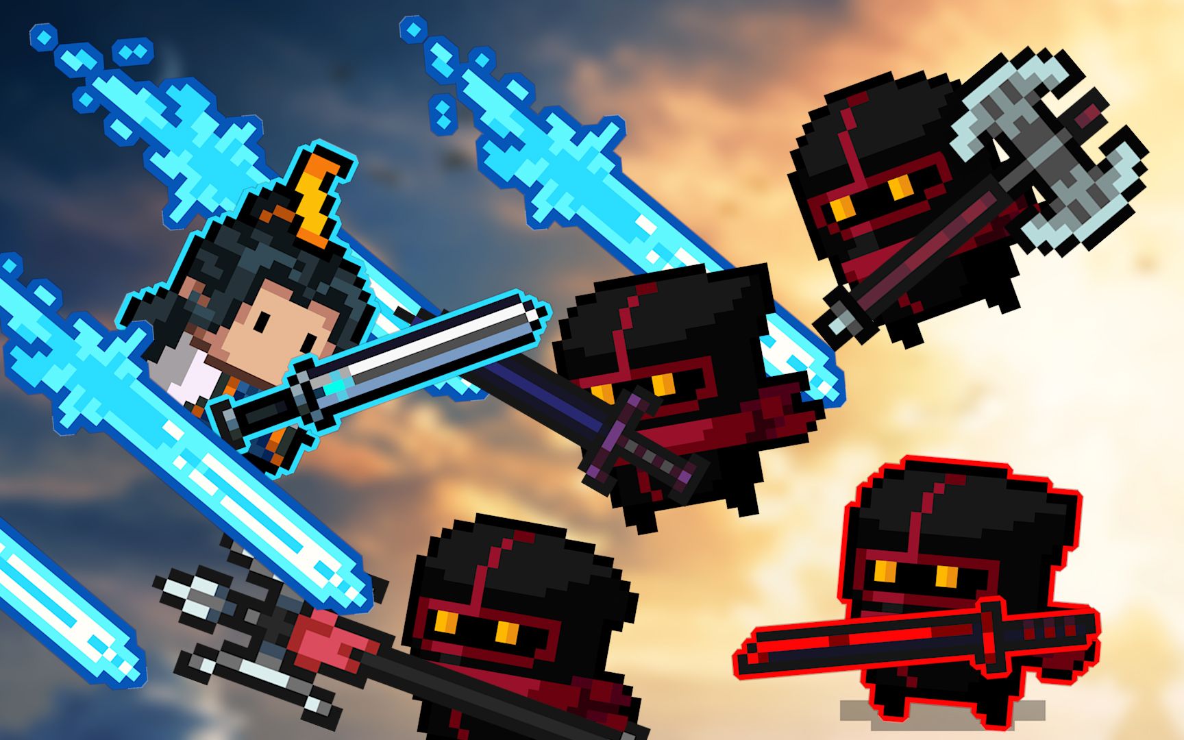 【元气骑士动画】高质量打斗!来一场突破技能限制的pvp吧!