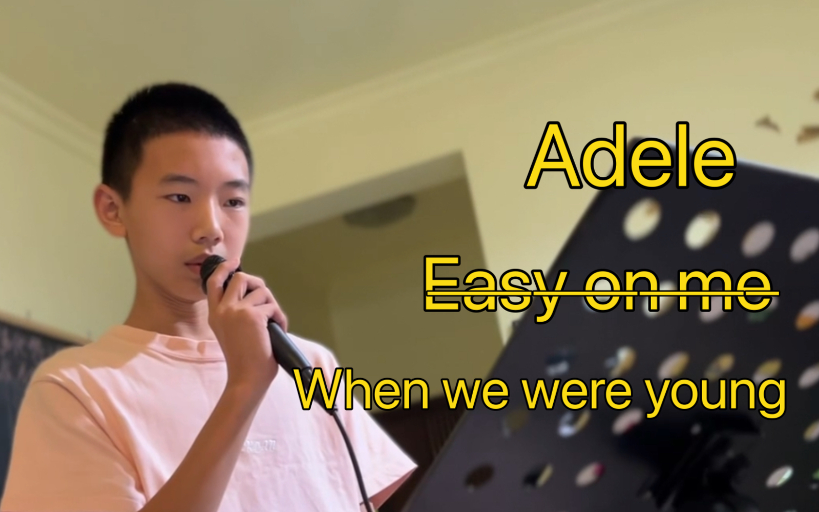 [图]变声期唱歌就不好听了？Adele阿呆when we were young