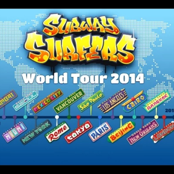 Subway Surfers 2021 World Tour——Berlin_单机游戏热门视频