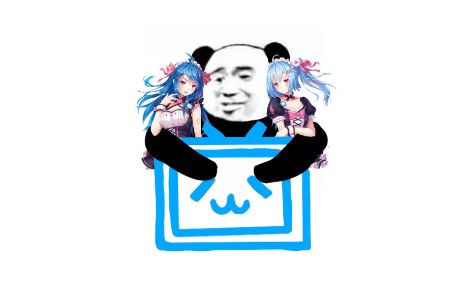 【伪ps】左拥右抱2233娘,什么叫b站横着走啊(战术后仰)-(￢66￢)σ