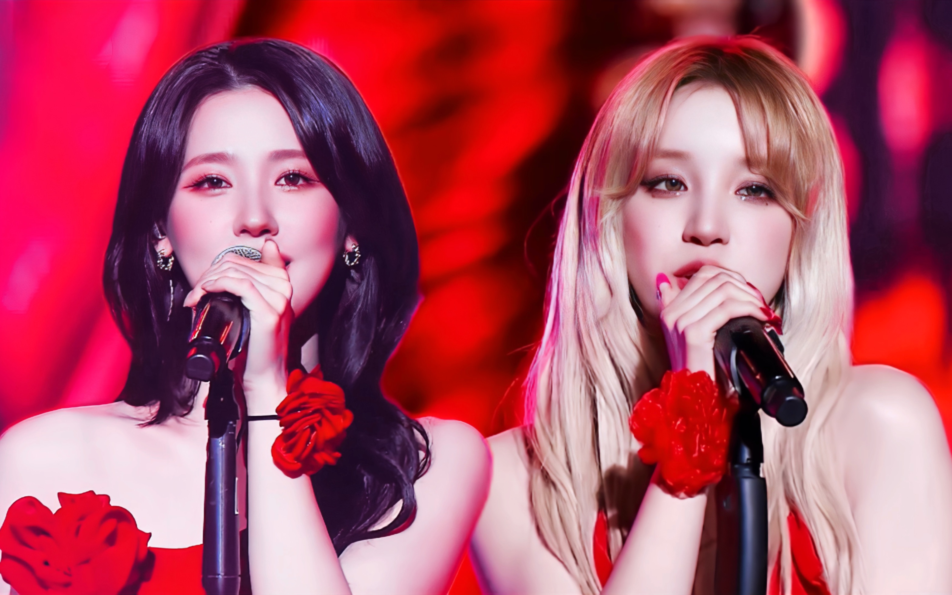 -dle】music bank in mexico 2023-queencard tomboy despacito舞台