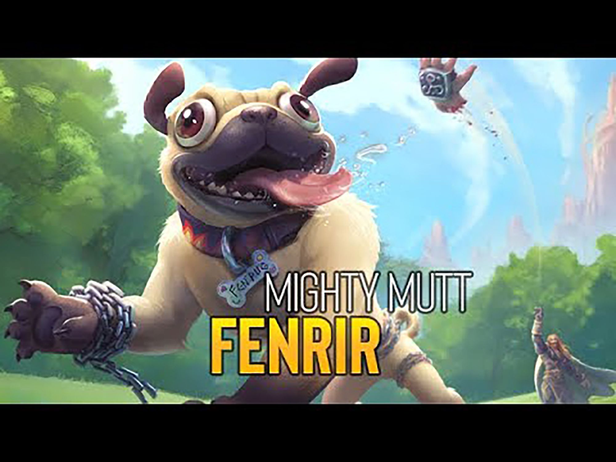 【神之浩劫 皮肤预览】大力犬—芬里尔