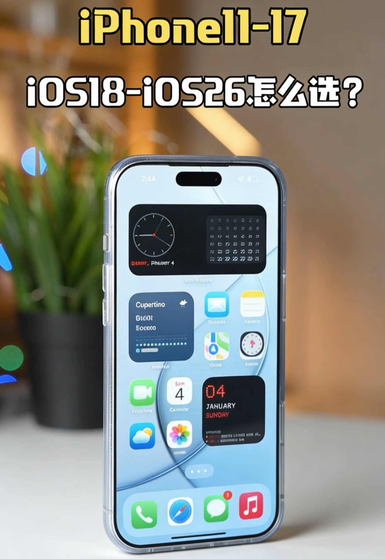 iPhone各机型系统版本怎么选?11-17系列iOS18-iOS26版本全解析