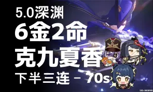 Télécharger la video: 【5.0深渊】23s无相铁！6金2命克洛琳德超载队/克九夏香70s下半三间连打