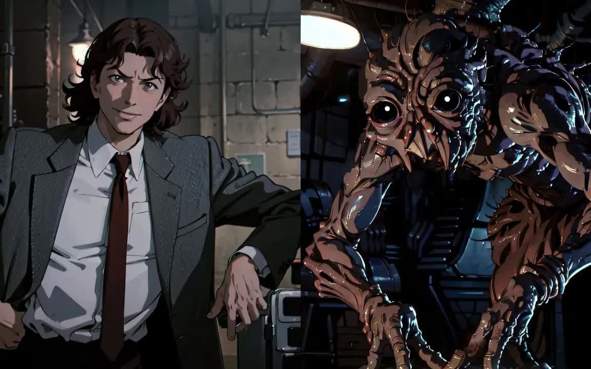 变蝇人 - 如果是一部日本动漫