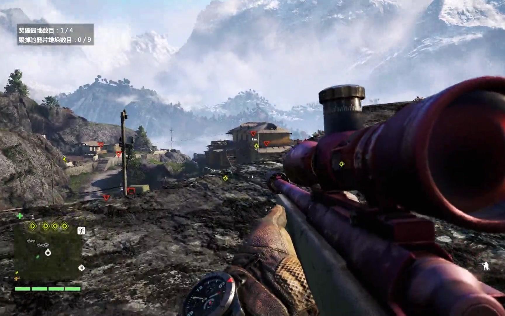 从打猎到暗杀孤岛惊魂4火烧毒品草地竞技场初体验