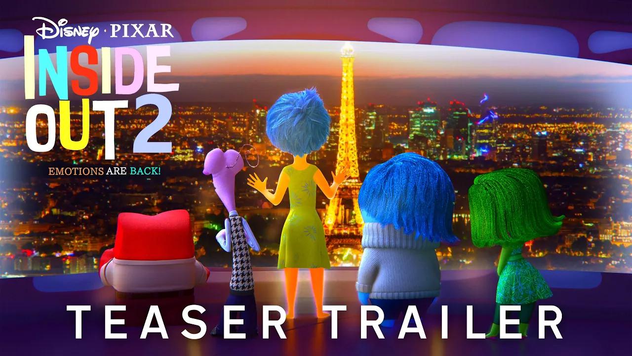 inside out 2 – teaser trailer (2023) disney pixar studios