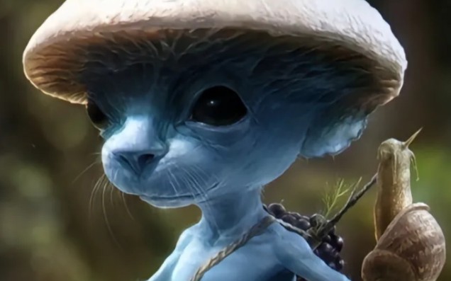 波尔布特 蓝精灵猫(蓝波波)