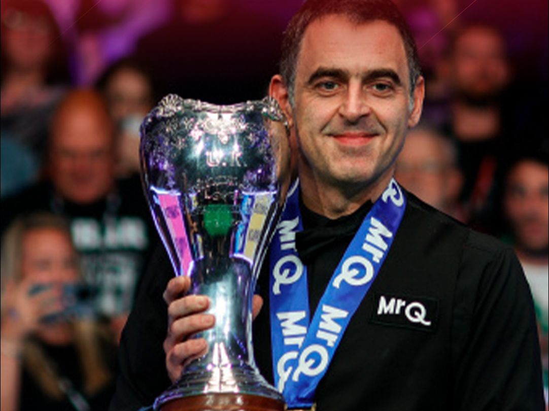 罗尼·奥沙利文获得利雅得狂欢季大师赛冠军!冠军感言尽显幽默风趣!