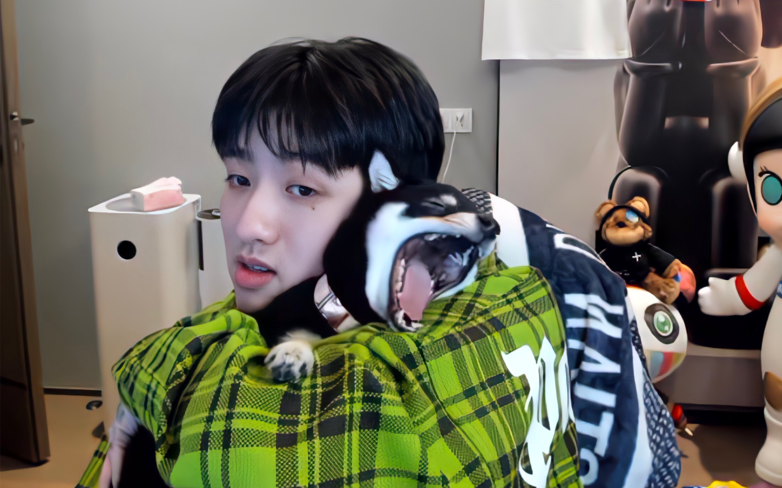 妹妹宝 下楼拿烟(内含妹妹宝嘤嘤嘤)