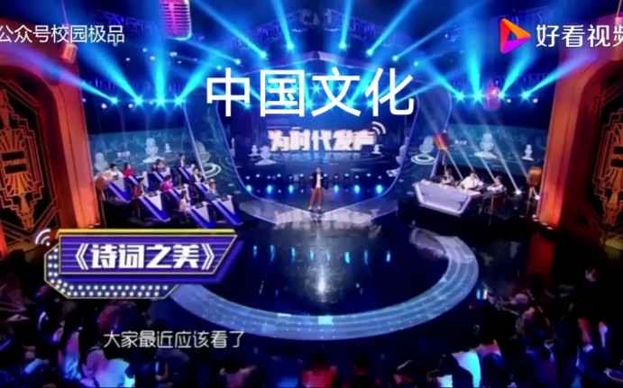 中国诗词之美(大演说家杨奇函)哔哩哔哩bilibili