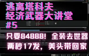 Download Video: 阿尔金？吃我一枪试试！【逃离塔科夫经济武器】#5