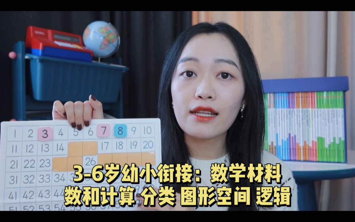 [图]幼小衔接数学｜让孩子爱上数学的教具+游戏书