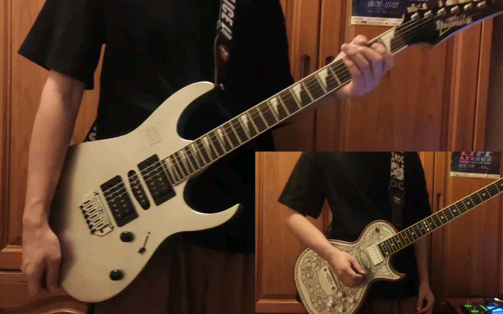 活动作品avrillavignemarilynmansonbadgirl电吉他cover艾薇儿玛丽莲