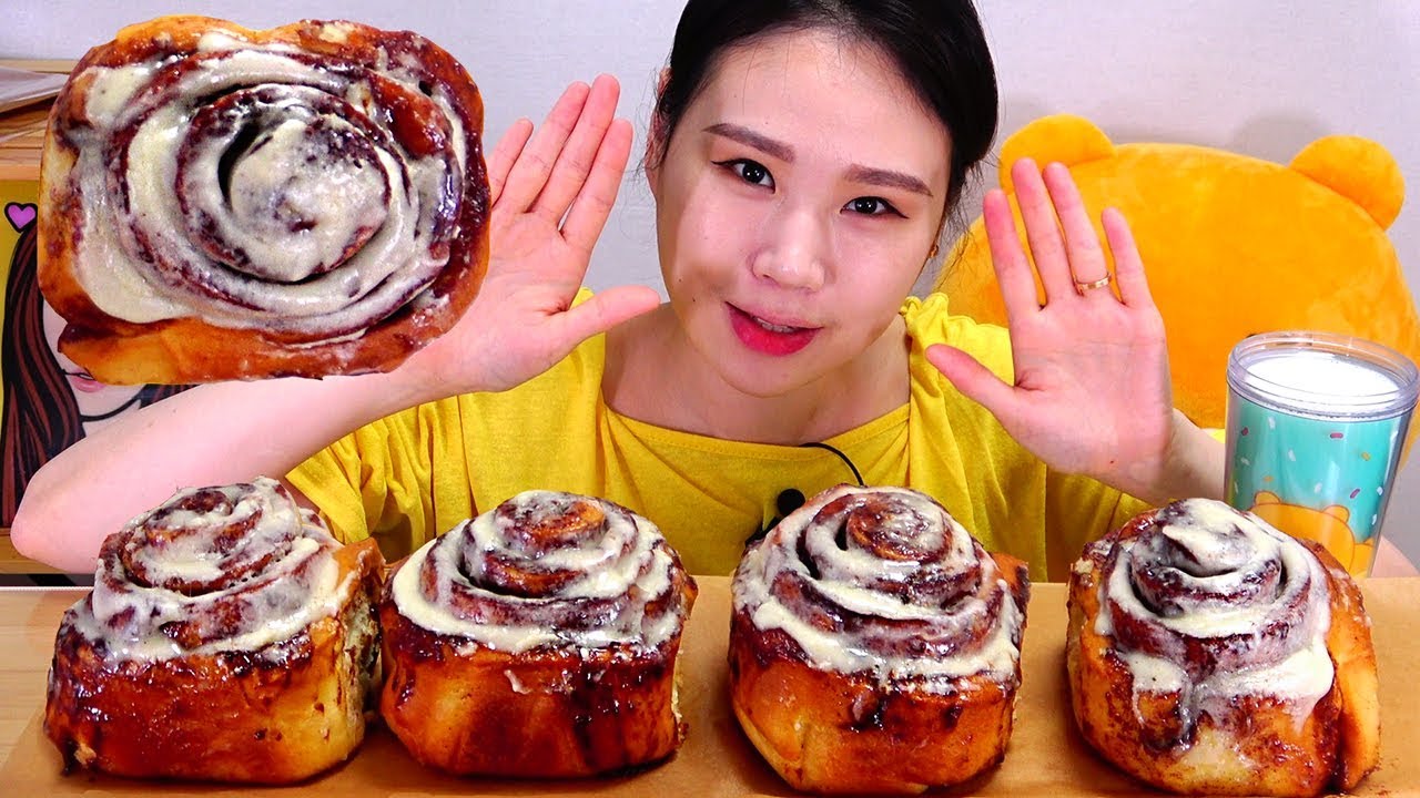 【卡妹】甜蜜的诗古典面包吃播mukbang(2019年9月5日11时15分)_哔哩