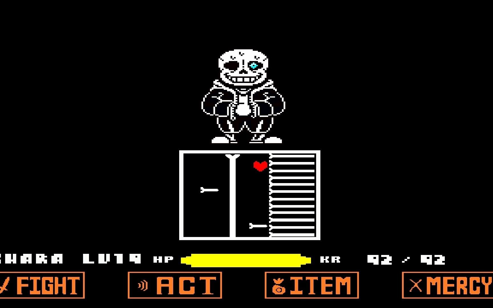 undertale传说之下差错杉无伤