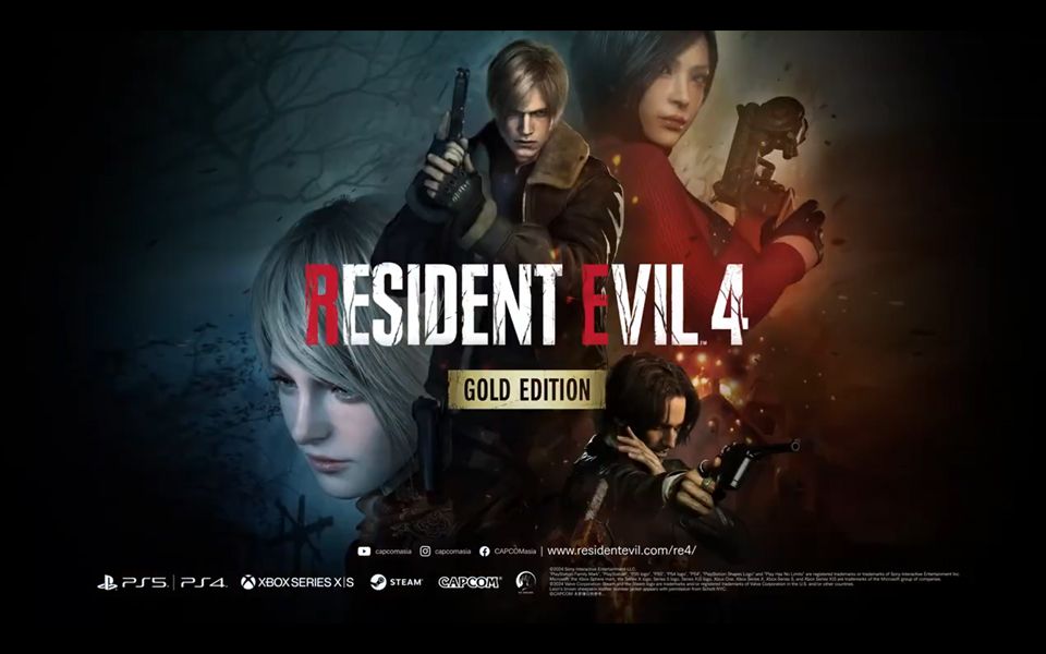 [图]【PC/PS/XBOX】Capcom发布《生化危机4重置版：黄金版 /Resident Evil 4: Gold Edition》预告，2024年2月9日登陆